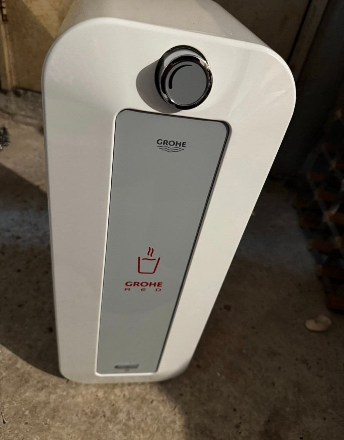 Grohe Red boiler, Ophalen