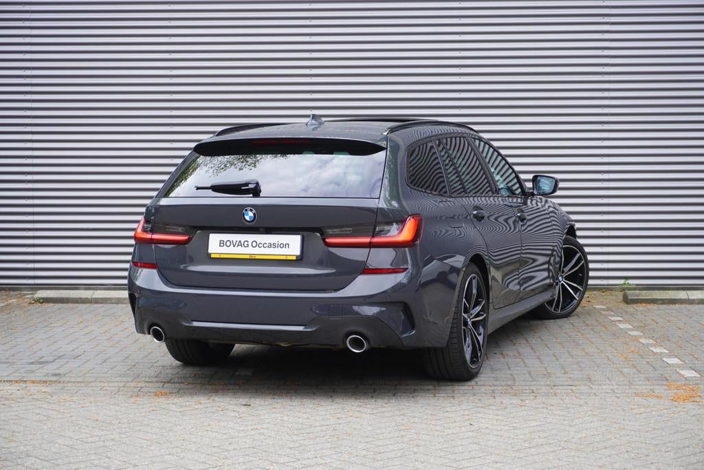 BMW 3 Serie Touring 330e xDrive 19 inch LM M Dubbelspaak | T, Stof, Gebruikt, 120 €/maand, Plug-in hybride