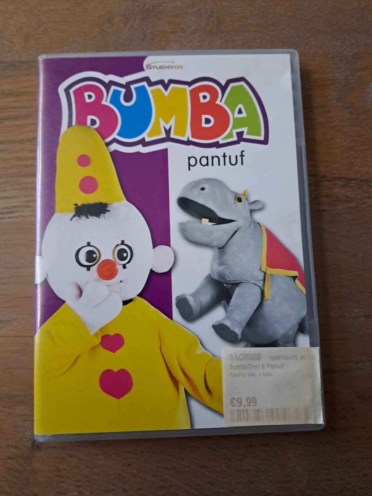 Bumba: Pantuf DVD - Studio 100, Cd's en Dvd's, Alle leeftijden, Tv-serie, Zo goed als nieuw, Familie
