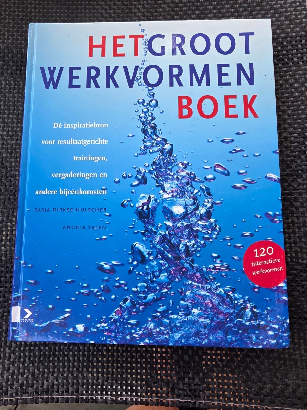 Het groot werkvormenboek - Sasja Dirkse-Hulscher, Boeken, Sociale wetenschap, Ophalen of Verzenden, Zo goed als nieuw, Sasja Dirkse-Hulscher; Angela Talen