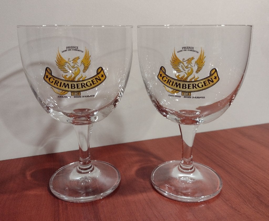 Grimbergen Proefglaasjes 15cl M13. (B), Ophalen of Verzenden, Gebruikt, Glas of Glazen, Overige merken