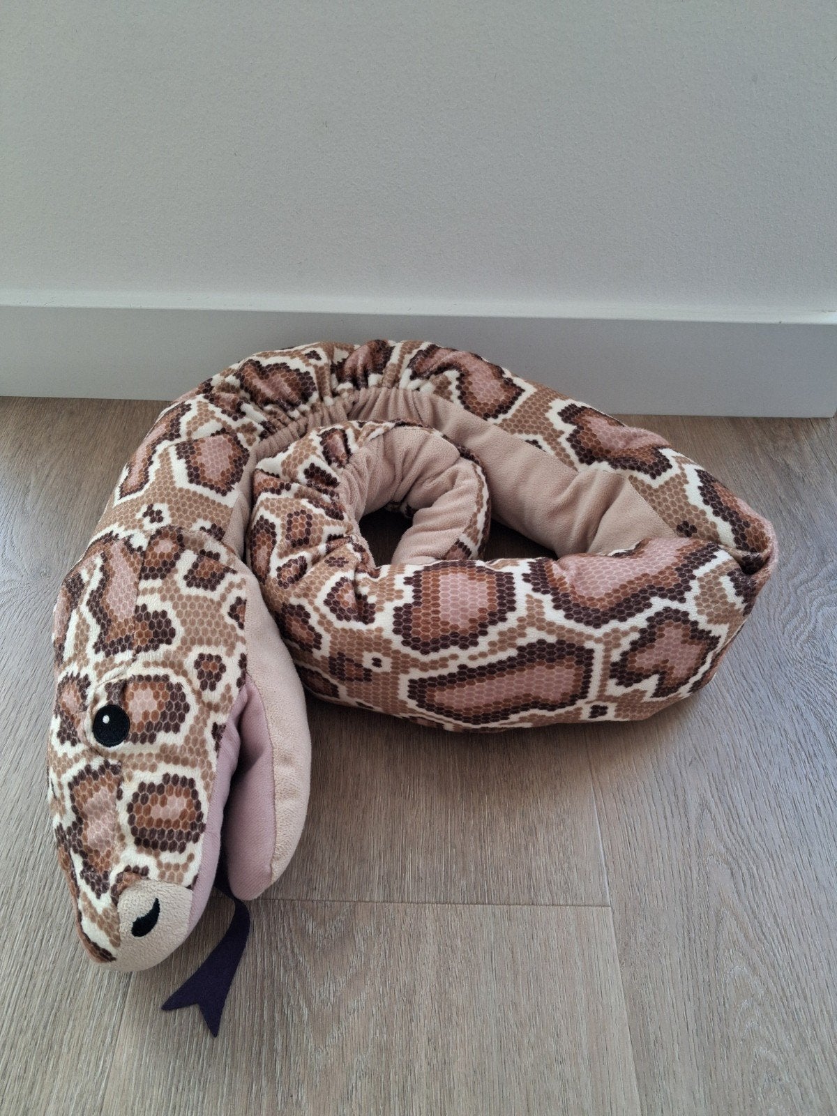 Knuffel Ikea Djungelskog slang handpop python L1923, Ophalen of Verzenden, Zo goed als nieuw, Overige typen