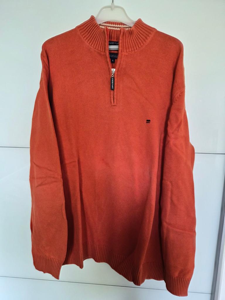 State of Art Heren Trui Maat XL - Oranje, Kleding | Heren, State of Art, Maat 56/58 (XL), Oranje, Ophalen of Verzenden
