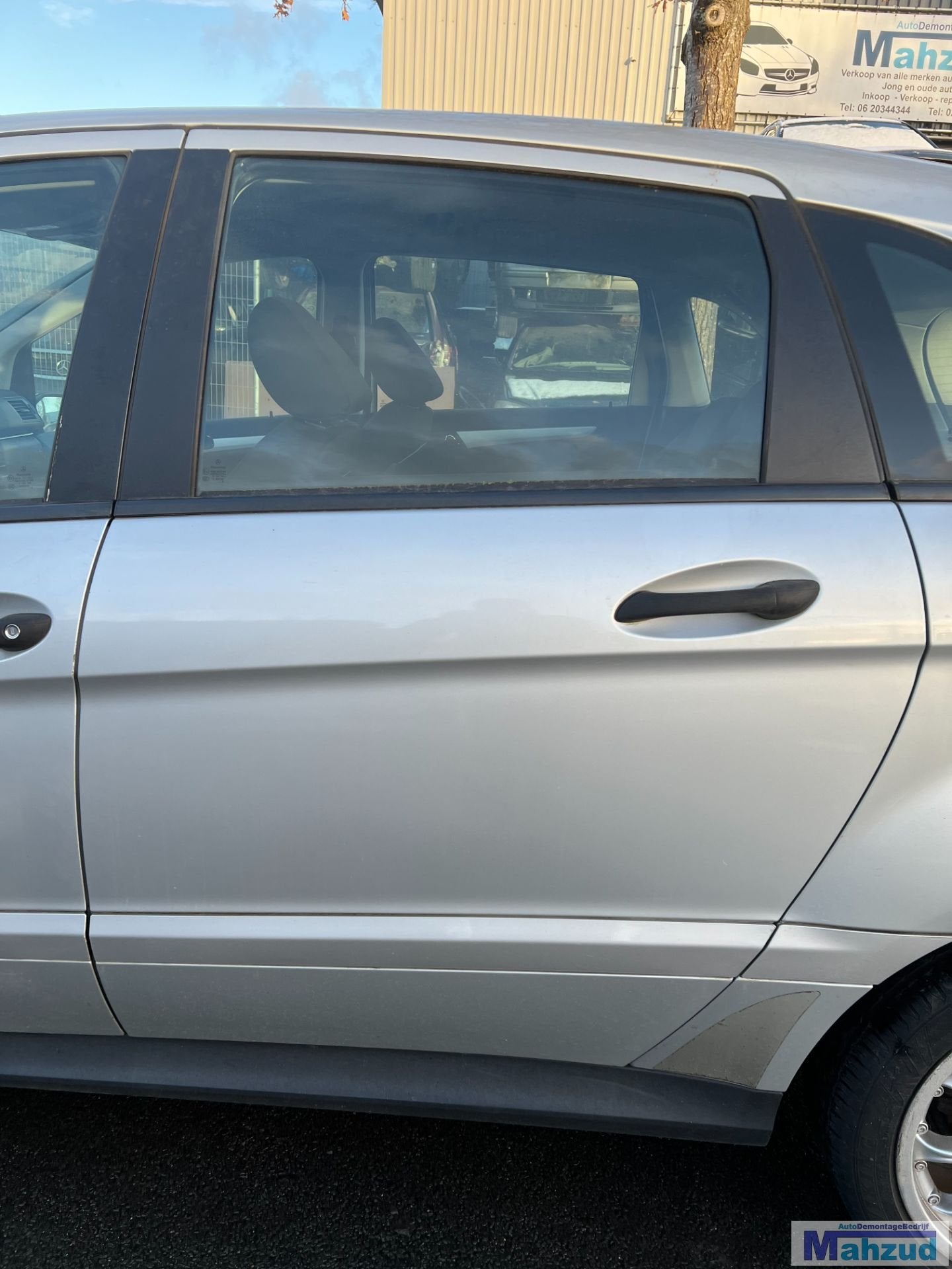 MERCEDES B KLASSE W245 ZILVER 761 Links achter deur 2005-201, Gebruikt, Mercedes-Benz AG, Deur, Mercedes-Benz