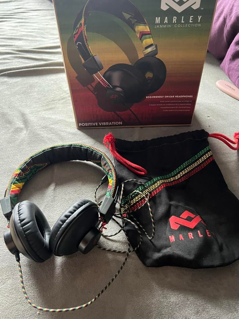 Marley Jammin' Collection Hoofdtelefoon - Zo goed als nieuw, Verzenden, Zo goed als nieuw, Overige merken
