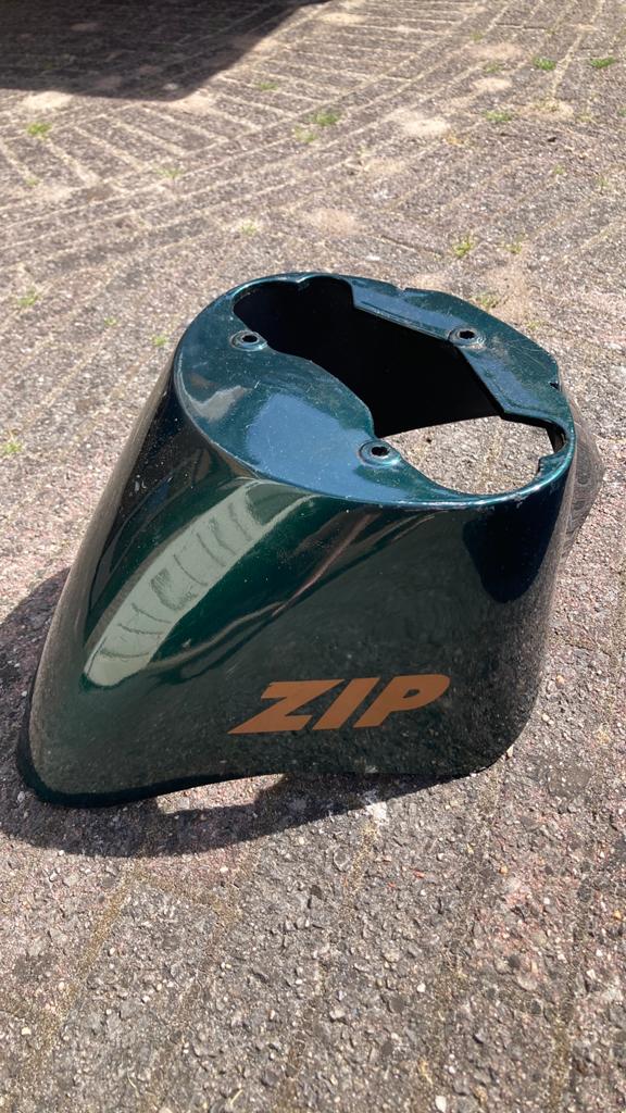 Zip special edition groen/goud voorspatbord, Ophalen of Verzenden, Gebruikt, Zadel, Piaggio