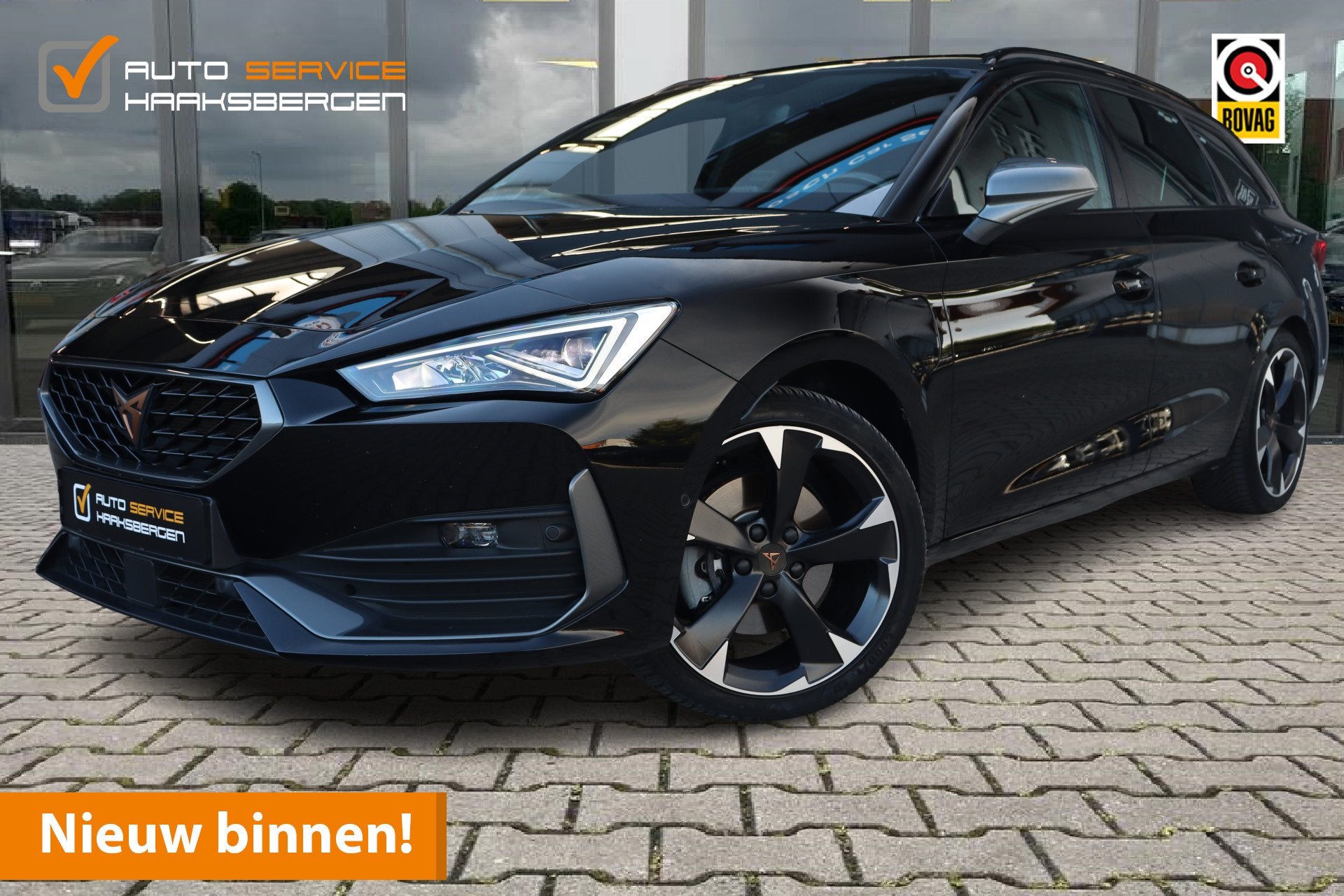 CUPRA Leon Sportstourer 1.4 e-Hybrid Business | ACC | Camera, Auto's, Gebruikt, Zwart, 4 cilinders, 1589 kg
