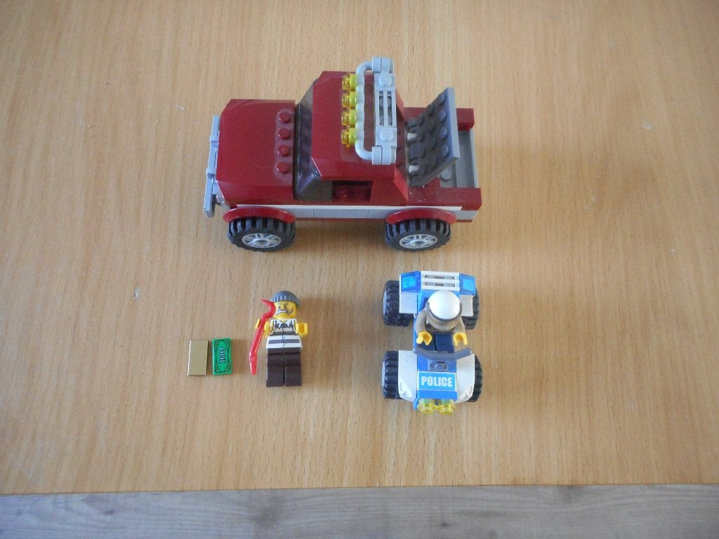 LEGO City 4437 politieachtervolging, Compleet, Lego, Ophalen of Verzenden, Complete set
