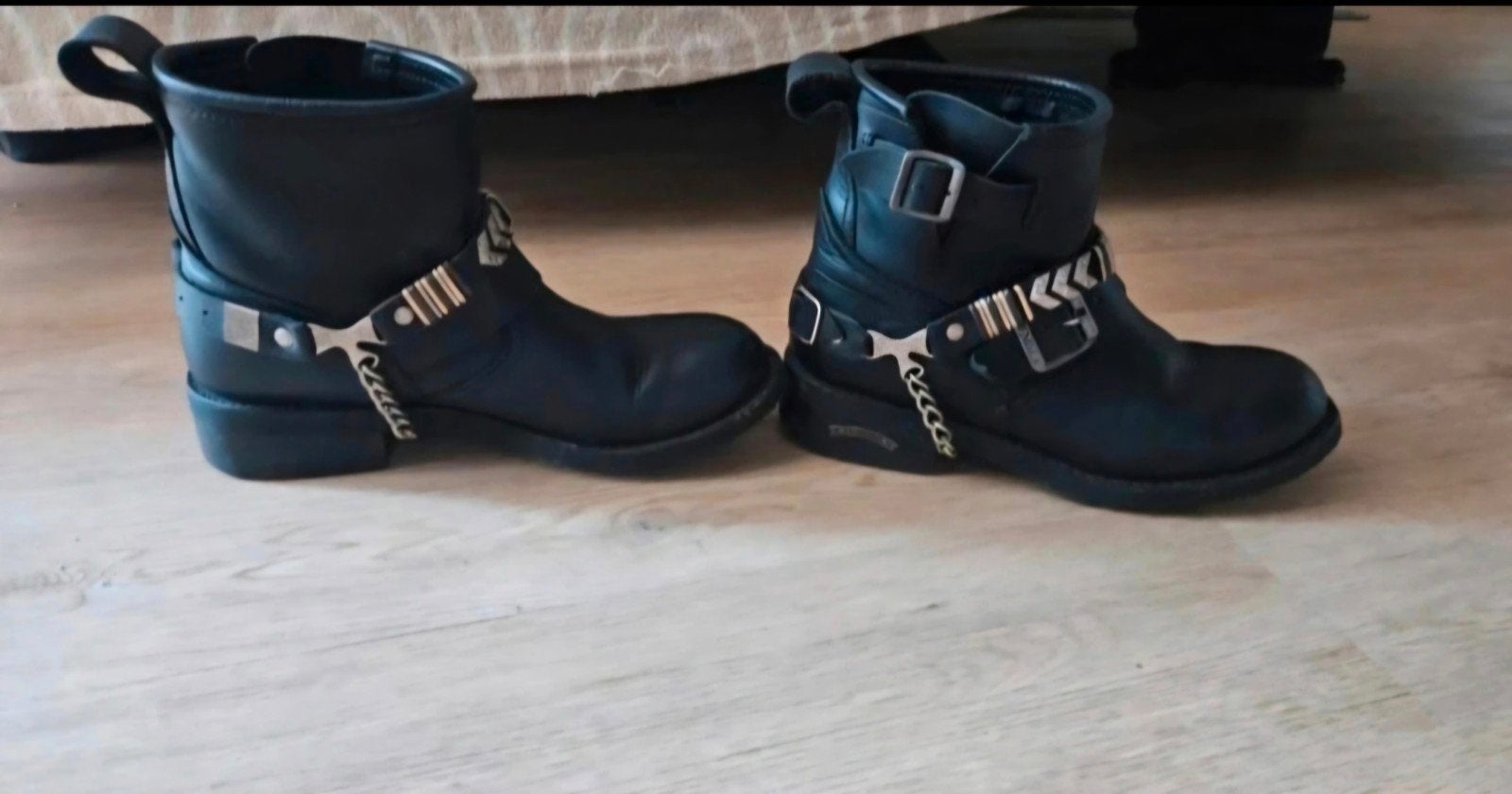 Zwarte Sendra laarzen maat 39, Ophalen of Verzenden, Gedragen, Zwart, Hoge laarzen