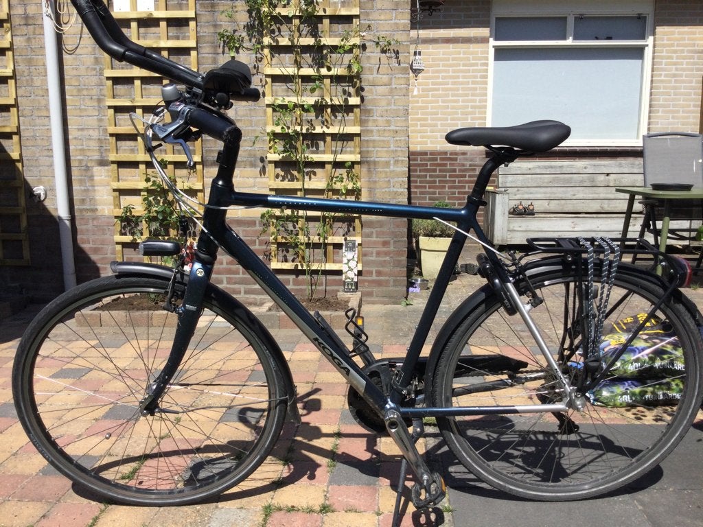 Koga F3 7.0 (Roadspeed) 60 cm, Ophalen, 28 inch, Gebruikt, Velgrem