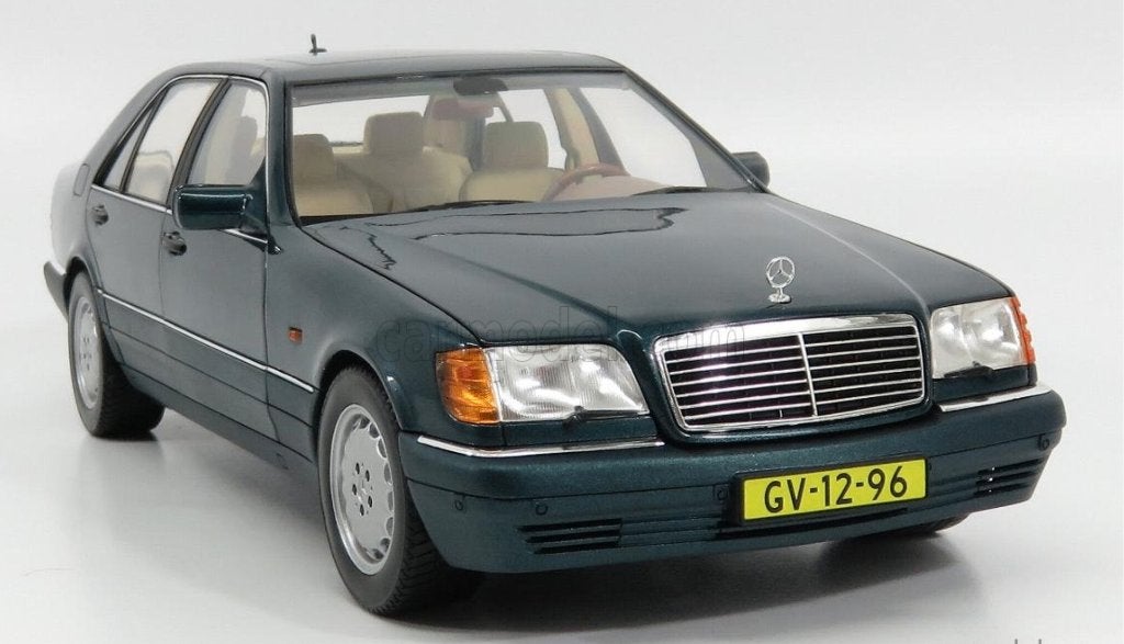 Mercedes Benz S600 1997 Blauw / Groen 1/18 NOREV ref: 183593
