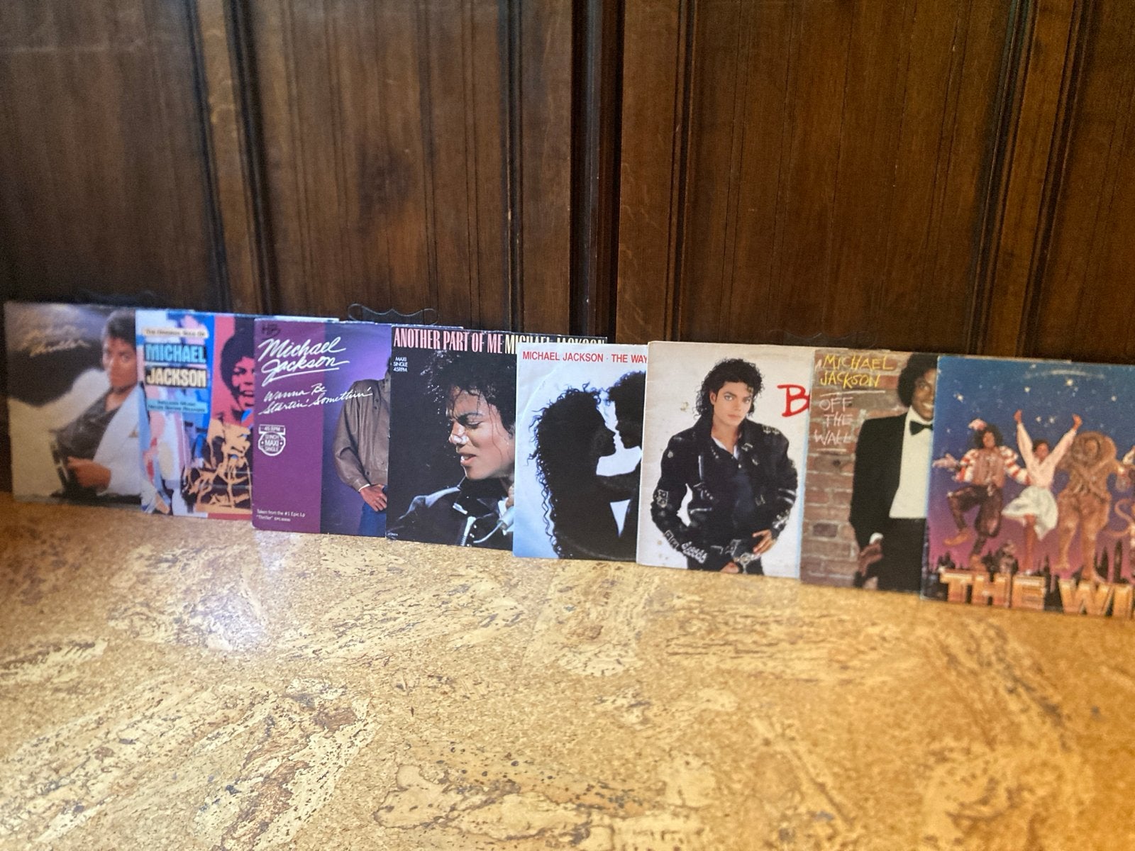 Michael Jackson Vinyl Collectie - Diverse Singles en LP's, LP, Gebruikt, 7 inch, Ophalen of Verzenden