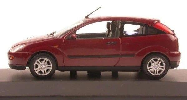Ford Focus 1997 Rood, Hobby en Vrije tijd, Modelauto's | 1:43, Nieuw, Auto, MiniChamps, Ophalen of Verzenden