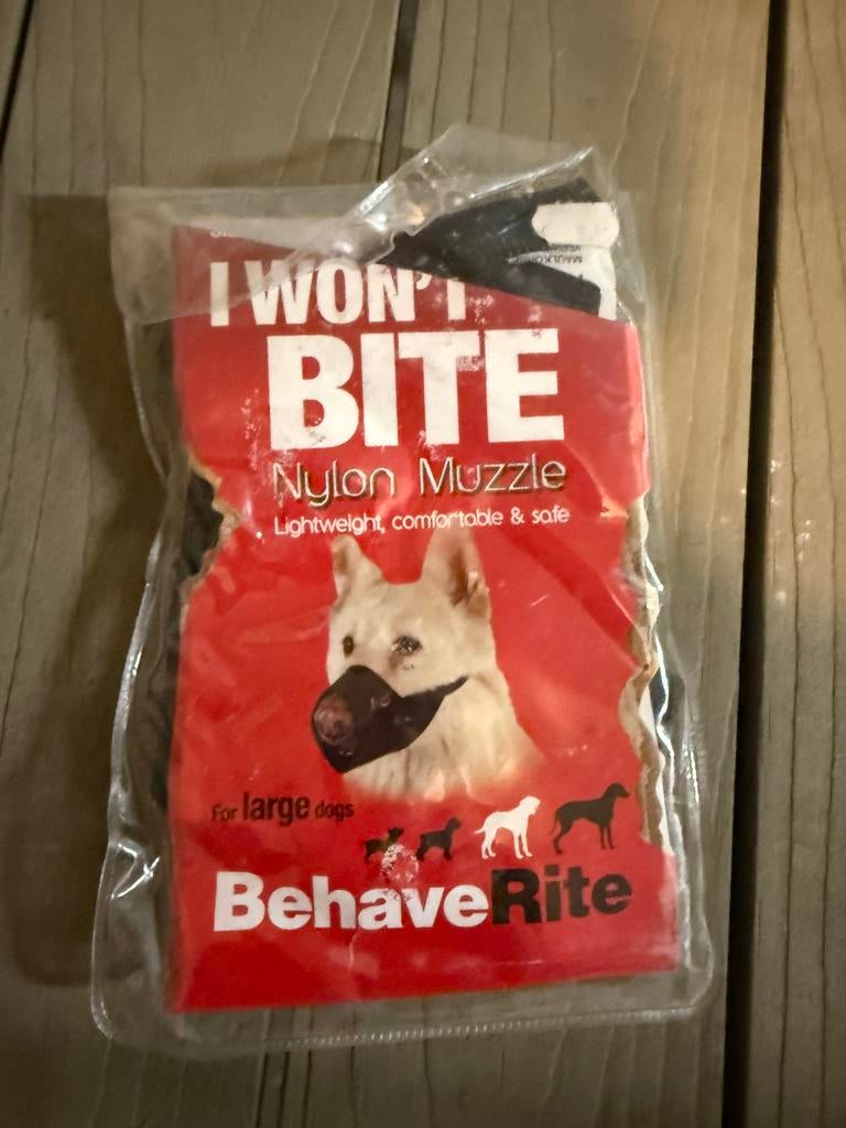 Muilkorf hond, Dieren en Toebehoren, Honden-accessoires, Ophalen of Verzenden