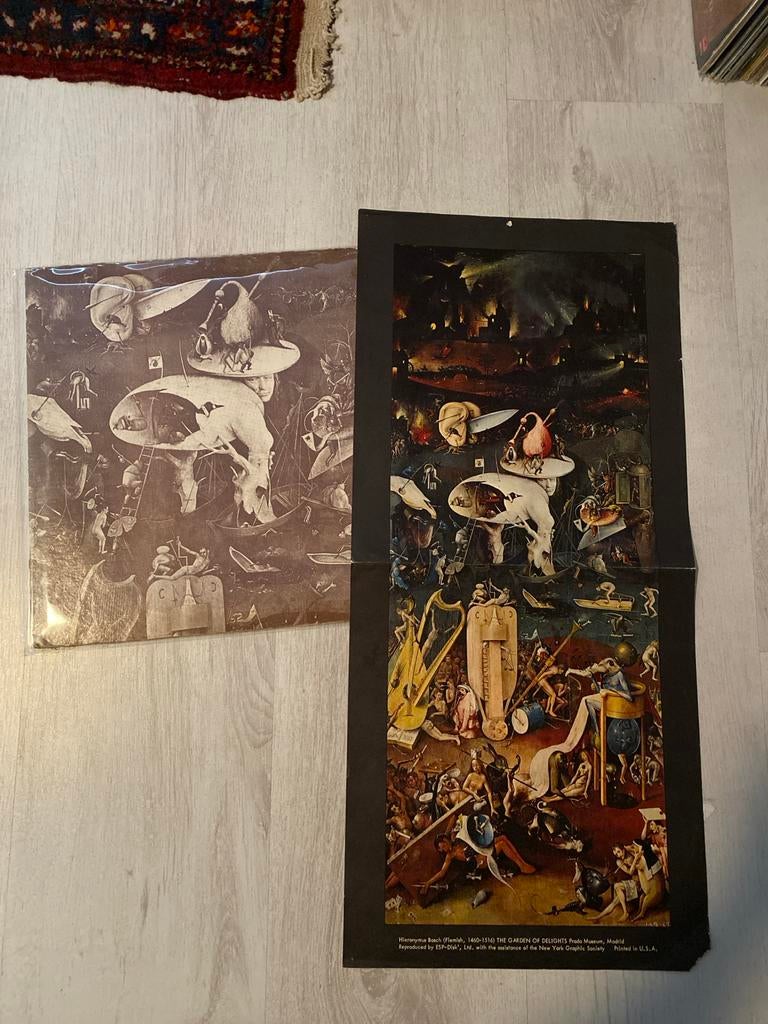Pearls before swine met Poster, Cd's en Dvd's, Vinyl | Rock, Zo goed als nieuw, Poprock, Overige formaten, Ophalen of Verzenden