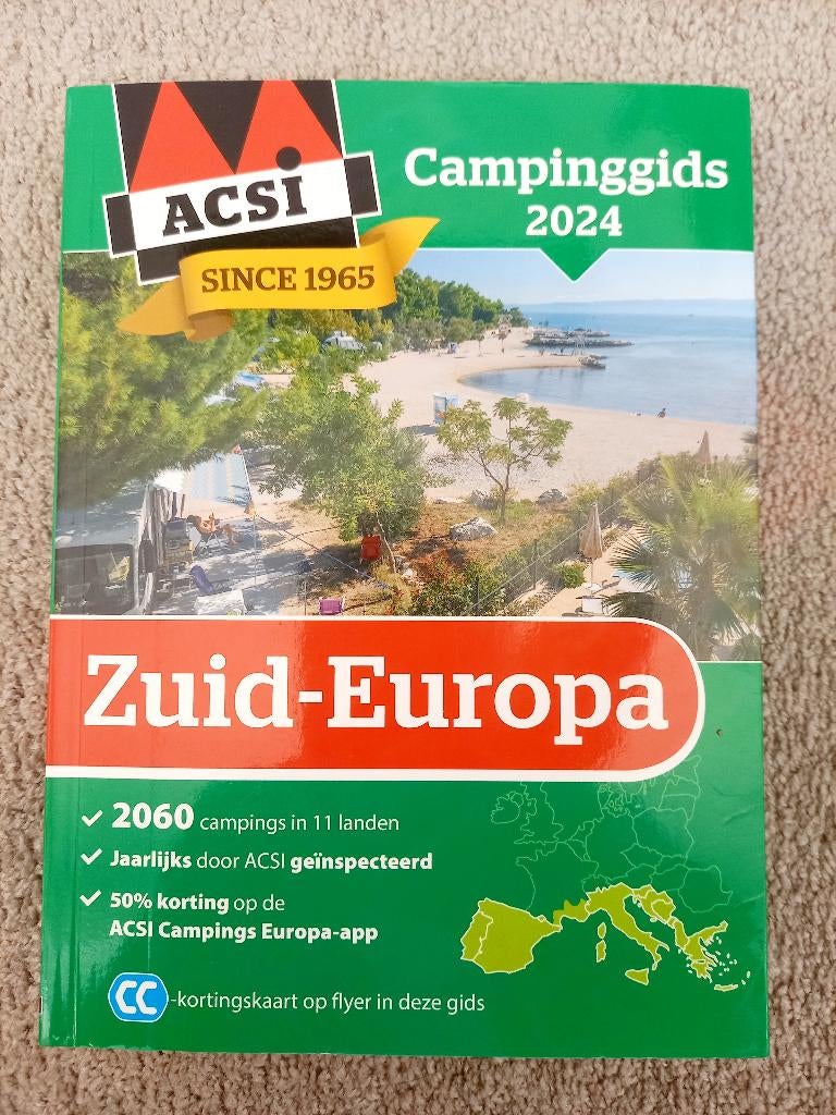 ACSI Campinggids - Zuid-Europa 2024, Overige merken, Europa, Nieuw, Ophalen of Verzenden