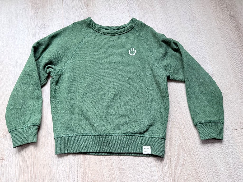 Sissy boy sweater smiley 122/128, Kinderen en Baby's, Sissy Boy, Trui of Vest, Ophalen of Verzenden, Zo goed als nieuw