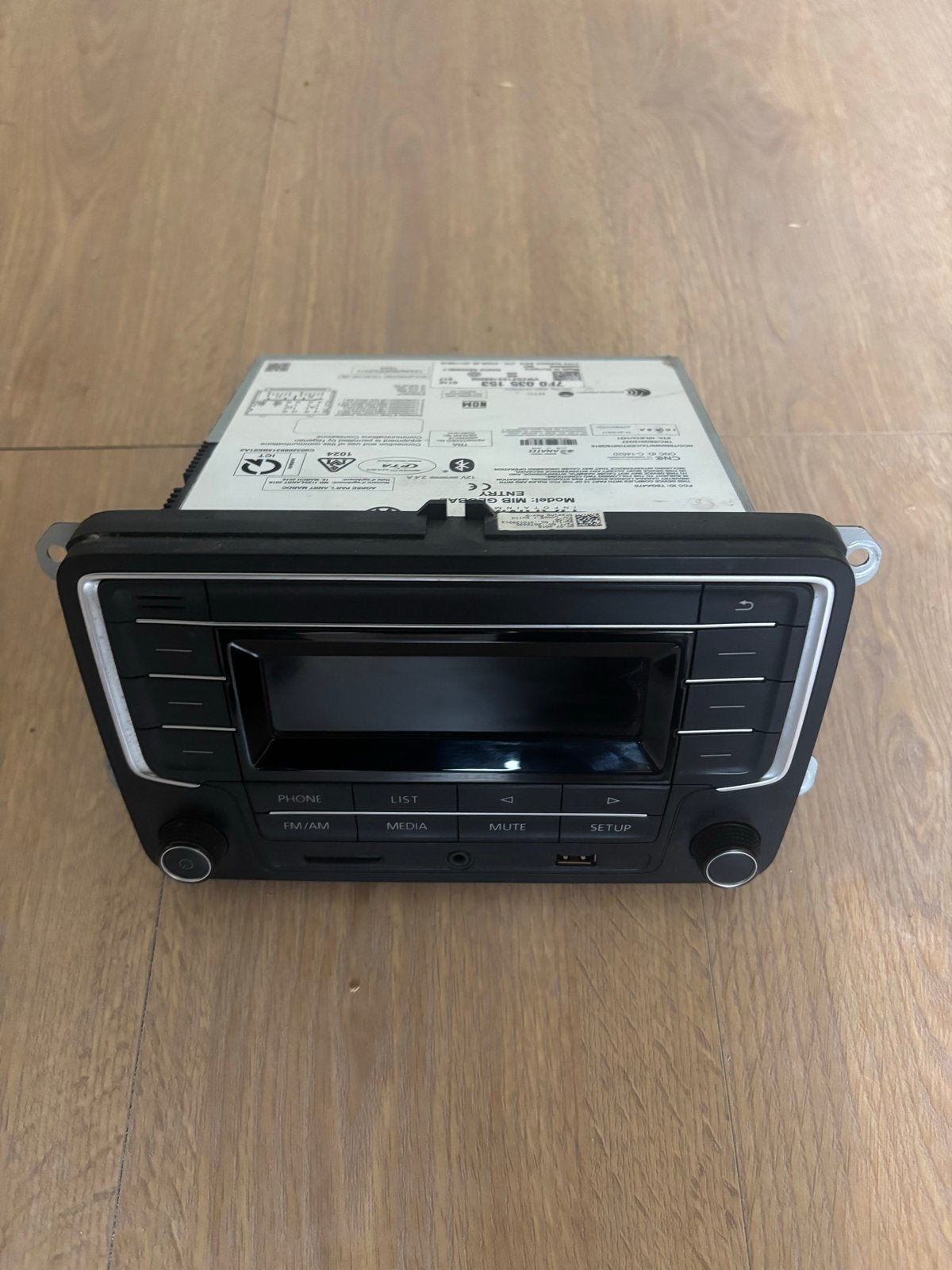 Originele radio - VW/Skoda/Seat, Ophalen of Verzenden, Gebruikt