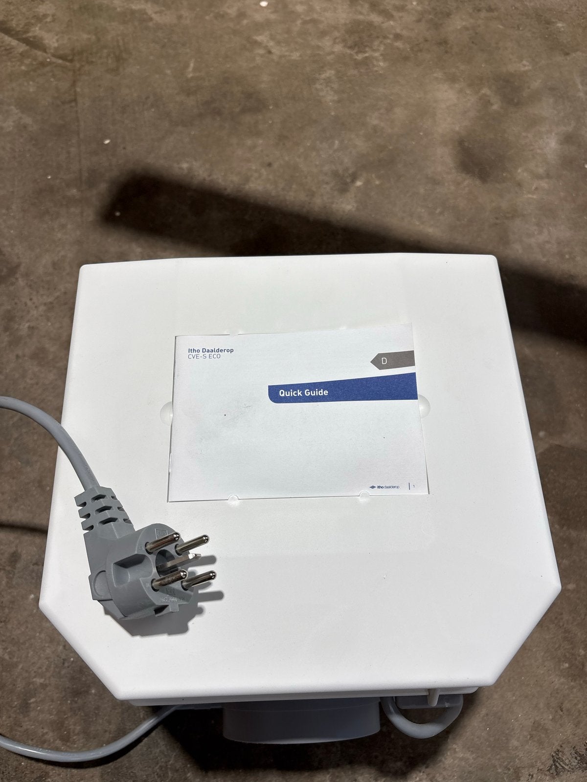 Itho Daalderop CVE-S ECO SP Ventilator Afzuiger, Doe-het-zelf en Verbouw, Ventilatie en Afzuiging, Ophalen of Verzenden, Nieuw
