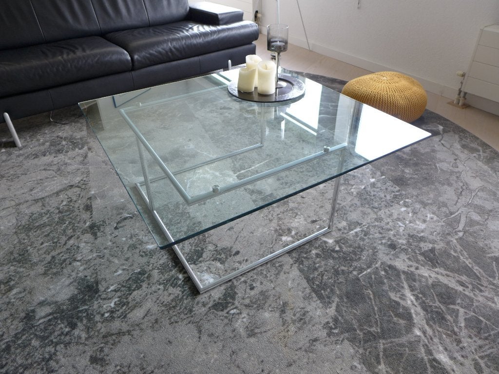 Mooie Stoutenbeek salontafel 100x100, Ophalen, Modern design, Gebruikt, Vierkant