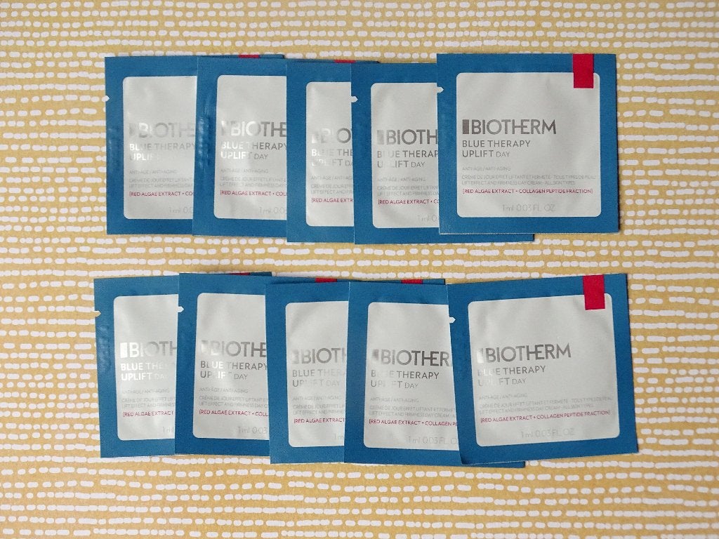 Biotherm Blue Therapy Uplift Day Cream (25 proefjes), Ophalen of Verzenden, Nieuw, Gehele gezicht, Verzorging