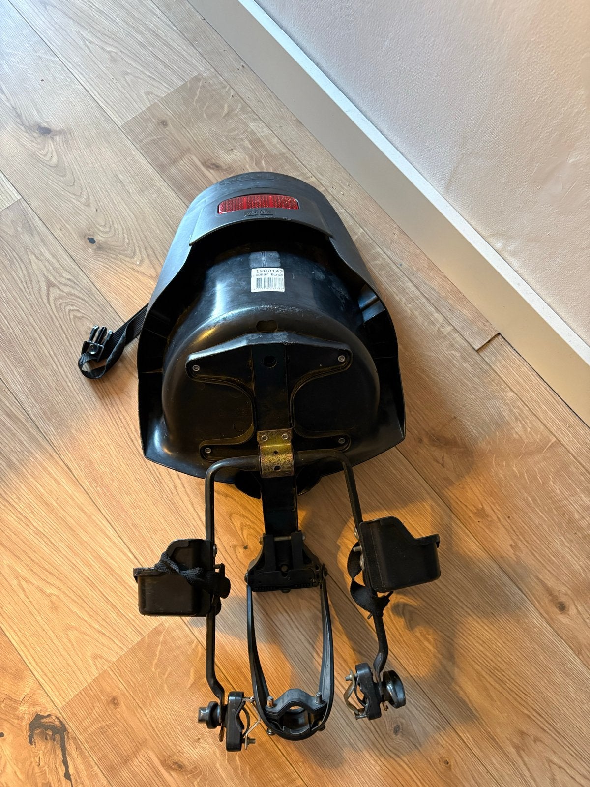 Bobike fietszitje achter - Dobby Black, Achterzitje, Ophalen of Verzenden, 9 t/m 36 kg, Gebruikt