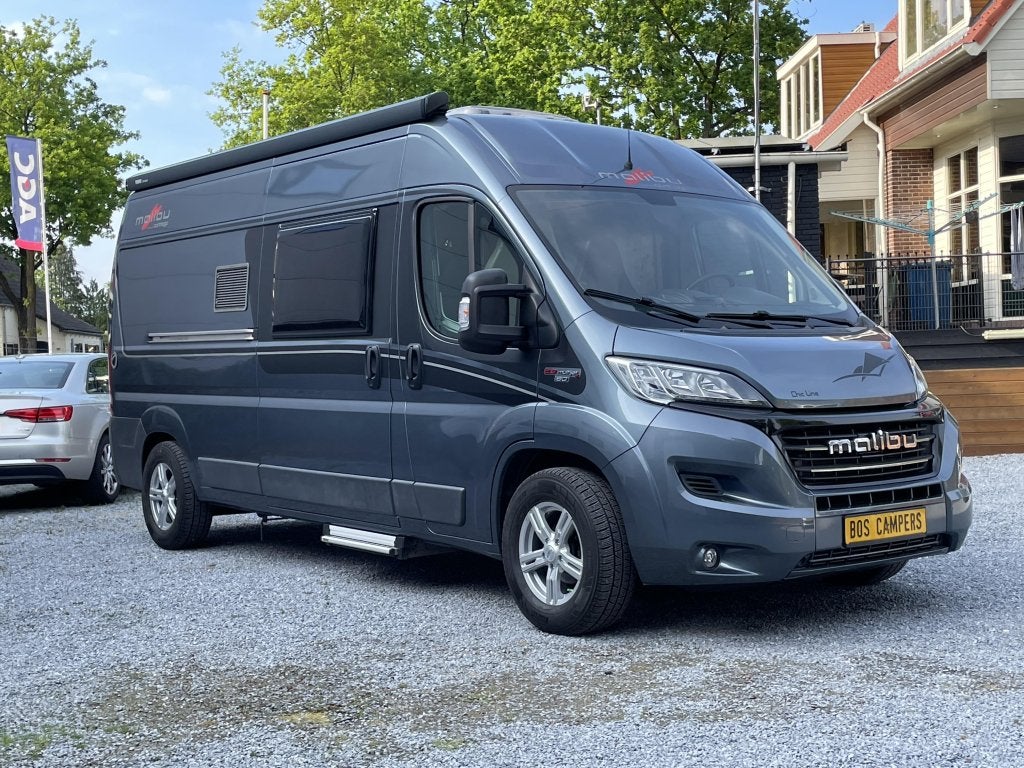 Carthago Malibu 600 DB Chic-Line - Mooie Extra's Automaat, Caravans en Kamperen, Campers, Automaat, Buscamper of Camperbus, Fiat