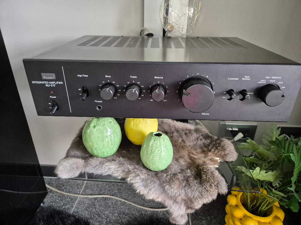 Sansui AU-217, Kenwood KR-3010L en Pro Art luidsprekers, Gebruikt, 120 watt of meer, Stereo, Ophalen