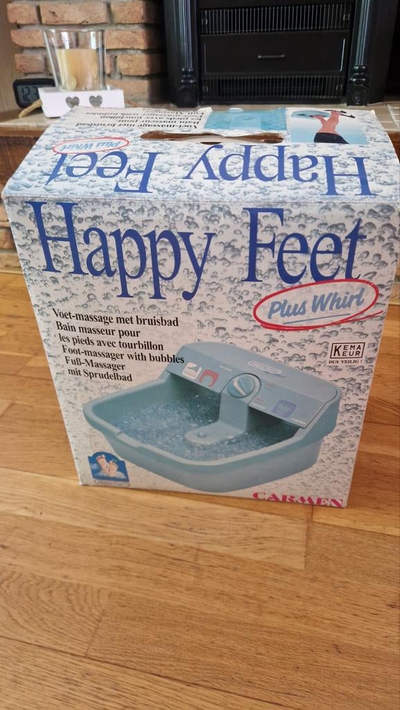 Happy feet voet massage met bruisbad, Ophalen of Verzenden
