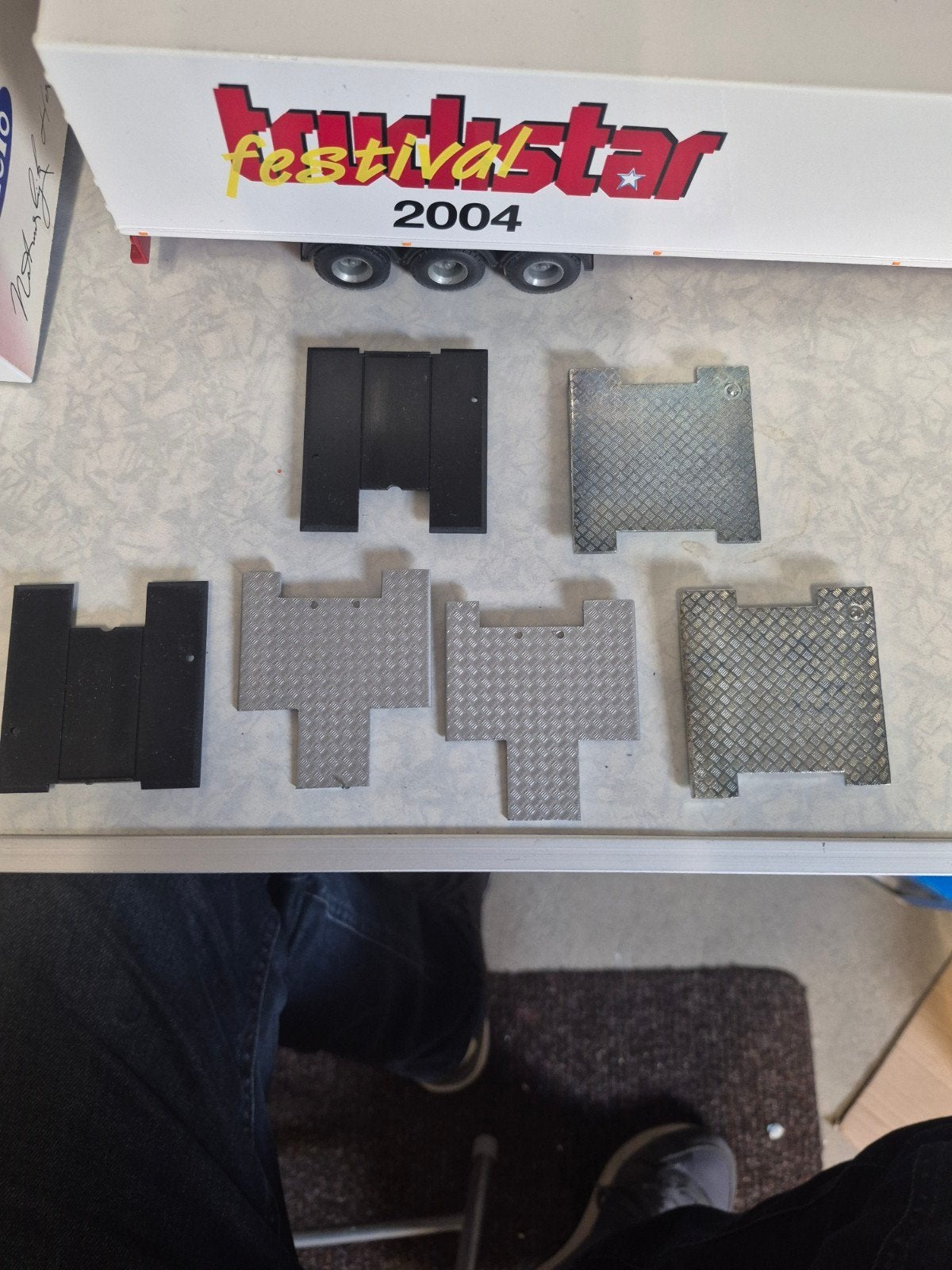 chassis afdekplaat, Ophalen of Verzenden, Gebruikt, Bus of Vrachtwagen, Tekno