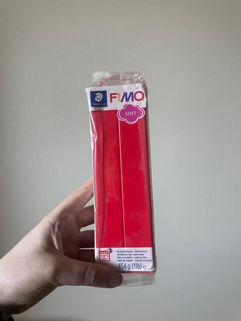 Fimo Klei Soft Indian Red 454g - Nieuw & Grootverpakking, Ophalen, Nieuw, Kunststof, Overige merken