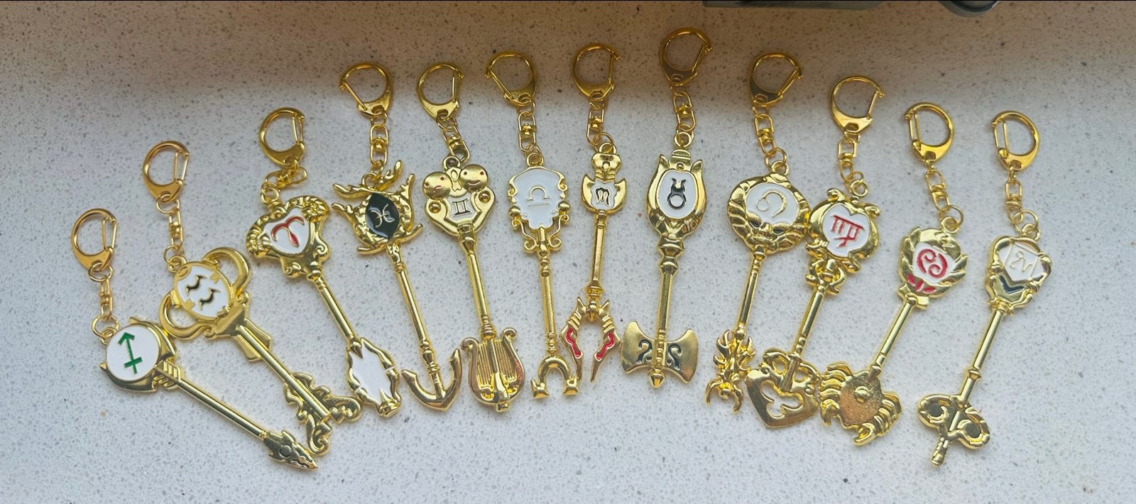 Fairy Tail Celestial Sleutels - Volledige Set, Ophalen of Verzenden, Nieuw