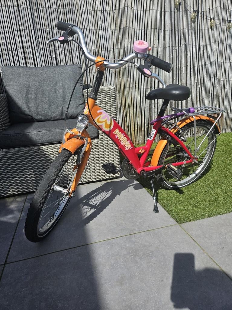 Kinderfiets 20 inch, Ophalen, Zo goed als nieuw, 20 inch of meer, Papillon