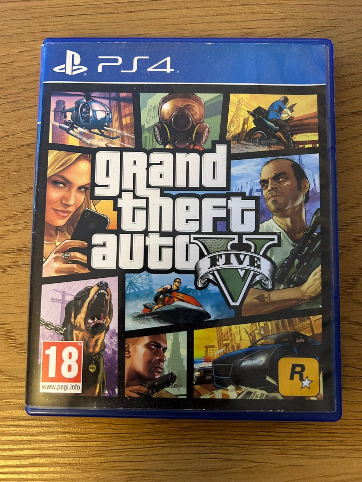 Grand Theft Auto V PS4 Hoesje!, 1 speler, Ophalen of Verzenden, Zo goed als nieuw, Vanaf 18 jaar