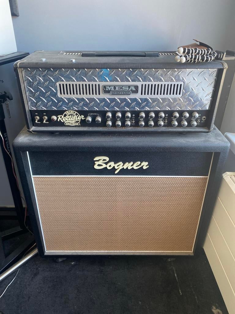 Mesa Boogie Triple Rectifier & Bogner Gitaarversterker, Muziek en Instrumenten, Versterkers | Bas en Gitaar, Ophalen, Gebruikt