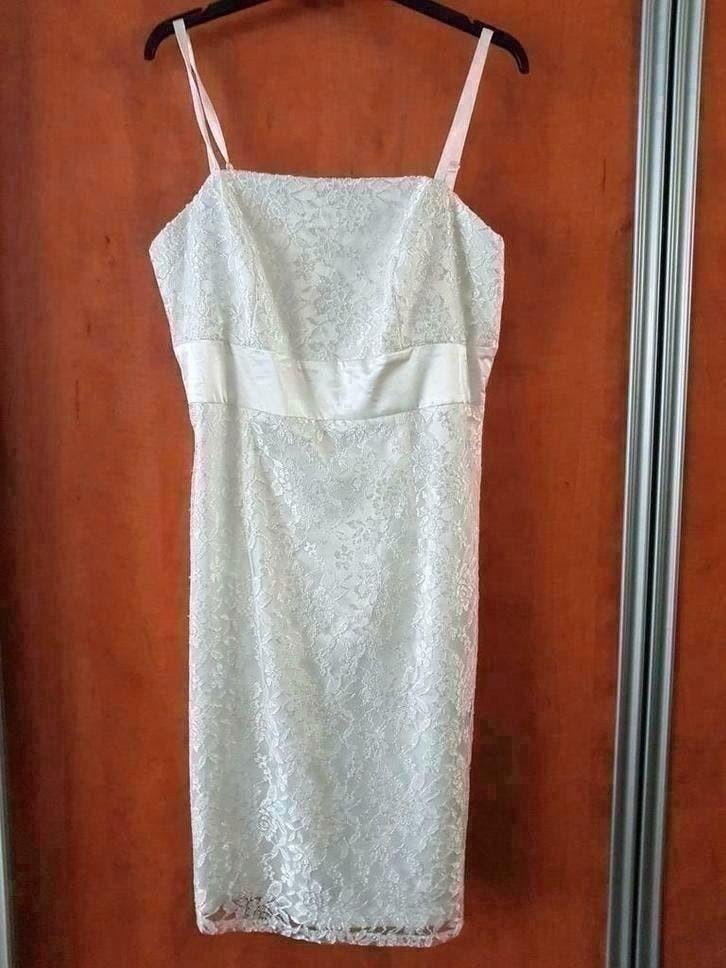 Feestjurk Cocktailjurk maat 40, Kleding | Dames, Gelegenheidskleding, Maat 38/40 (M), Wit, Nieuw, Cocktailjurk