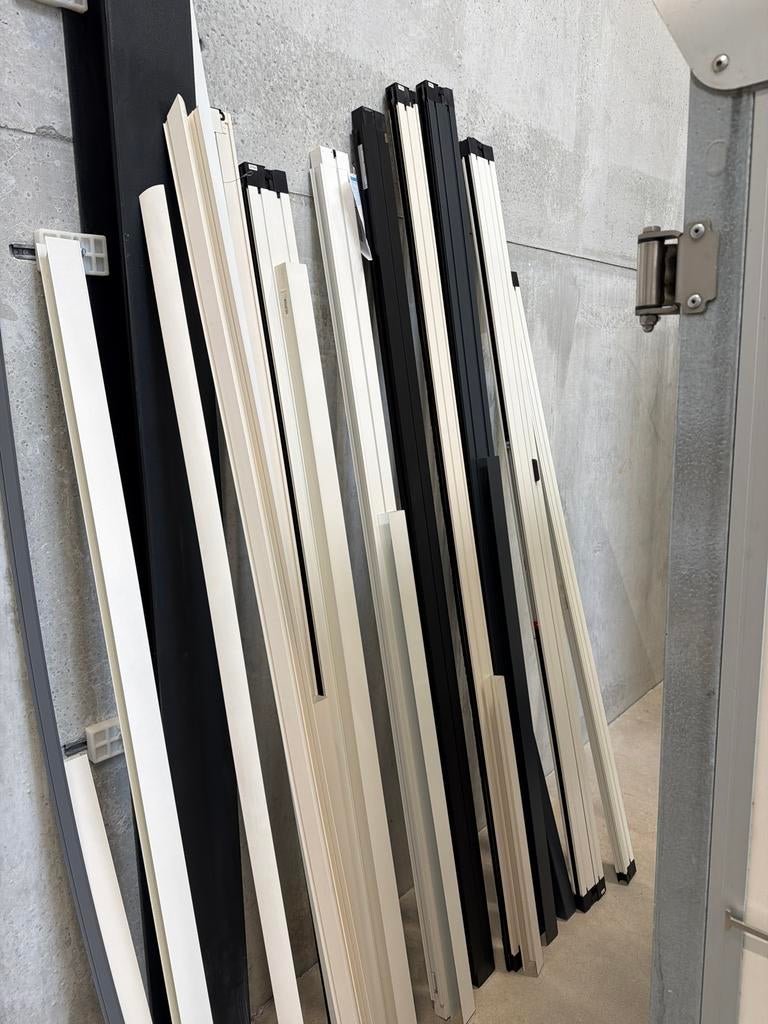 Plissé hordeuren in diverse maten en kleuren, Ophalen, Kunststof, Gebruikt, Hordeur