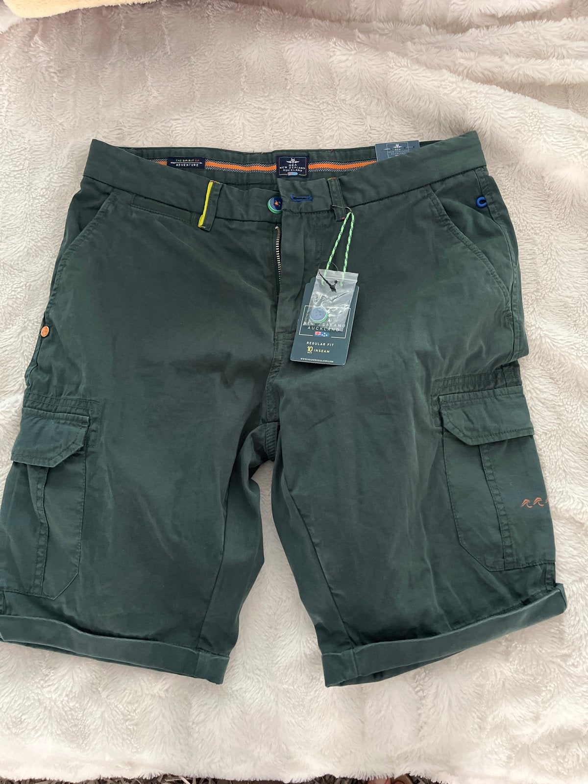 NZA New Zealand Auckland Bermuda Shorts Maat 29, Ophalen of Verzenden, Nieuw, Overige maten, Groen