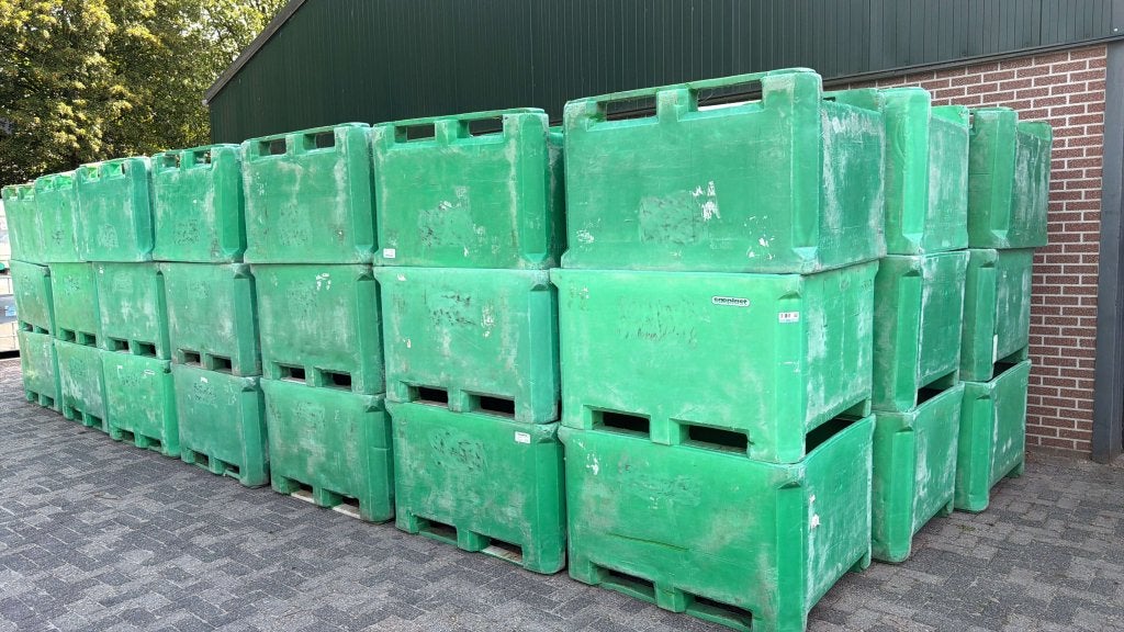 Sterke kunststof palletboxen – Saeplast 630 Tub!, Niet ingevuld, 100 cm of meer, 60 cm of meer, Niet ingevuld