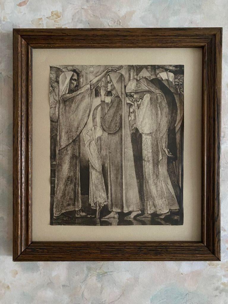 Jan   Toorop  . 1915, Antiek en Kunst, Ophalen of Verzenden