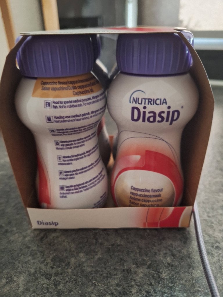 Nutricia diasip, Ophalen
