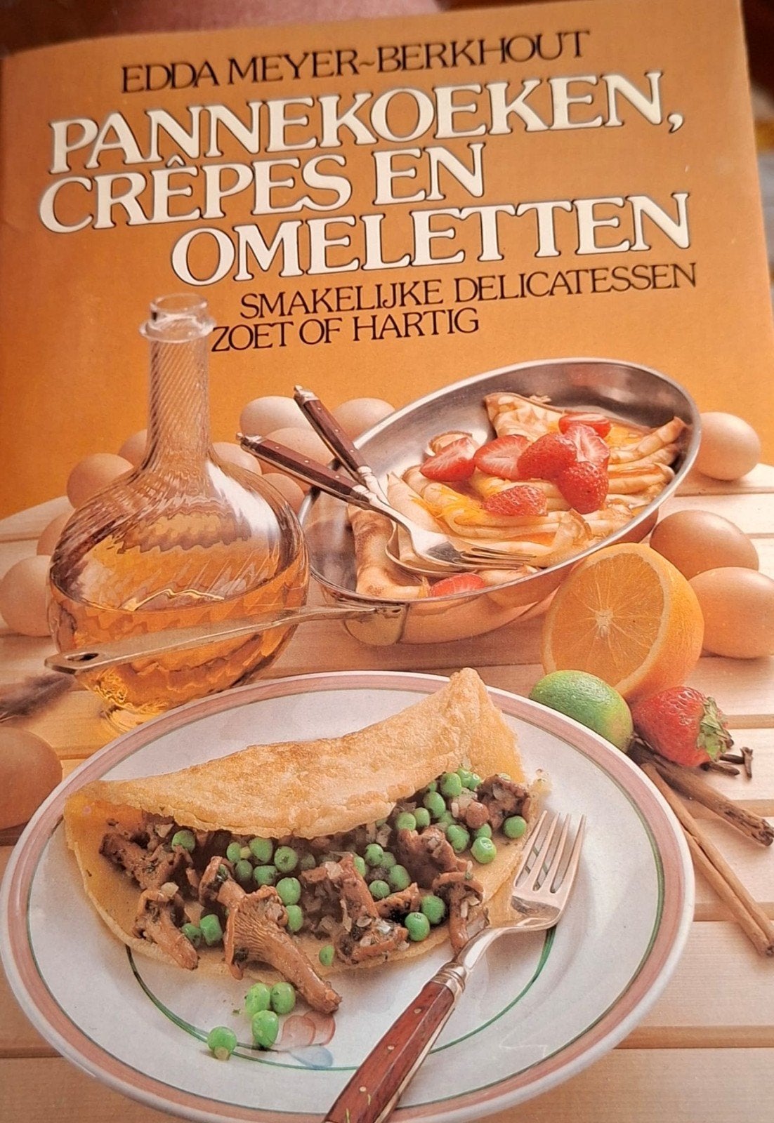 Pannenkoeken, Crêpes en Omeletten - Zoet of Hartig, Boeken, Gelezen, Hoofdgerechten, Ophalen of Verzenden, Edda Meyer-Berkhout