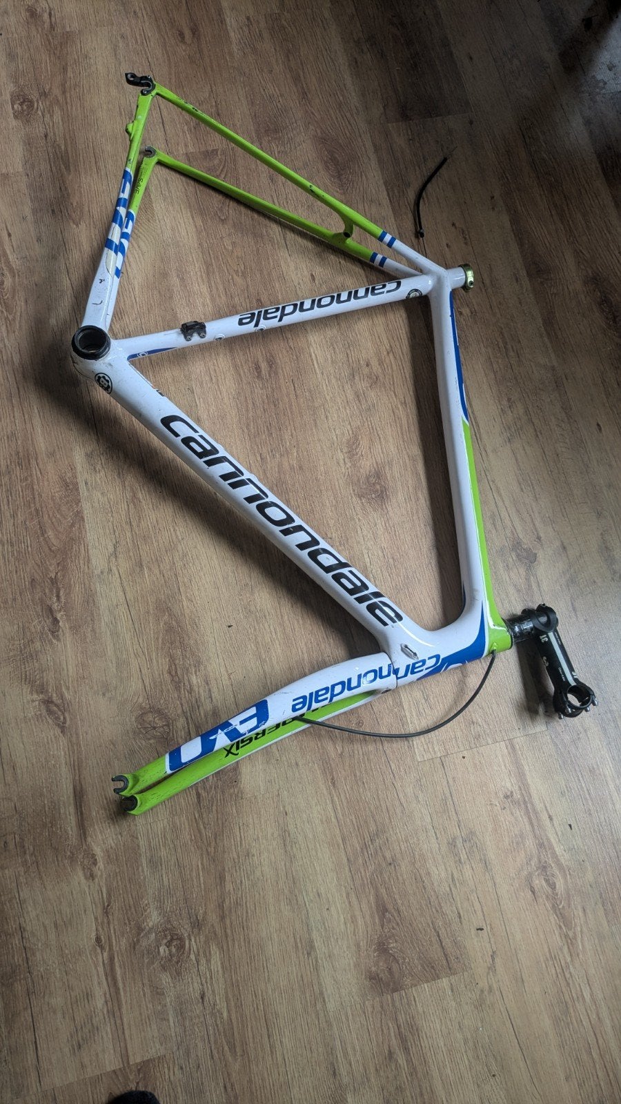 Cannondale Supersix evo frameset and Rotor 46 24 BB, Ophalen, Frame, Gebruikt, Cannondale