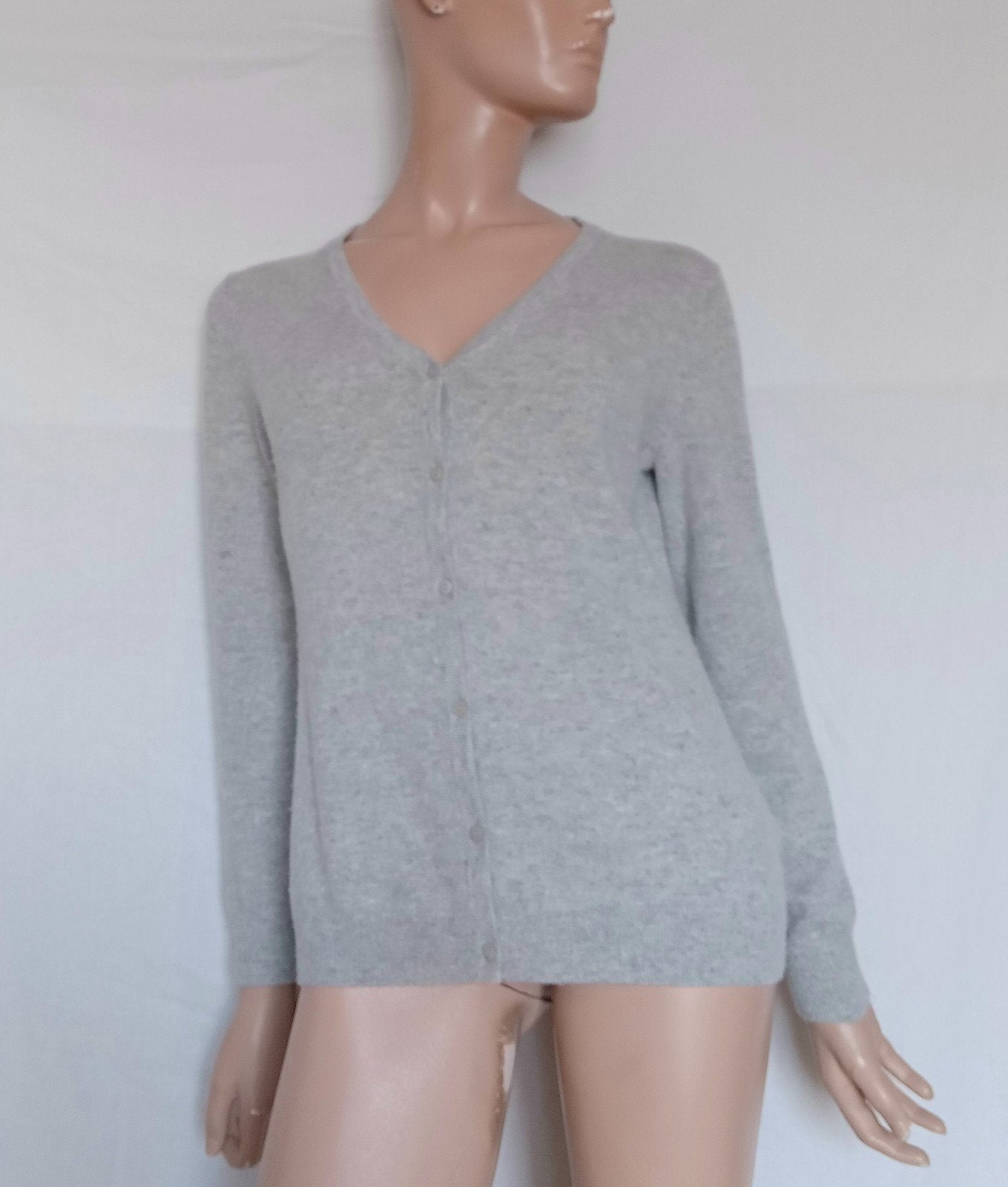 GALERIA CASHMERE Vest, Ophalen of Verzenden, Zo goed als nieuw, Maat 38/40 (M), Grijs