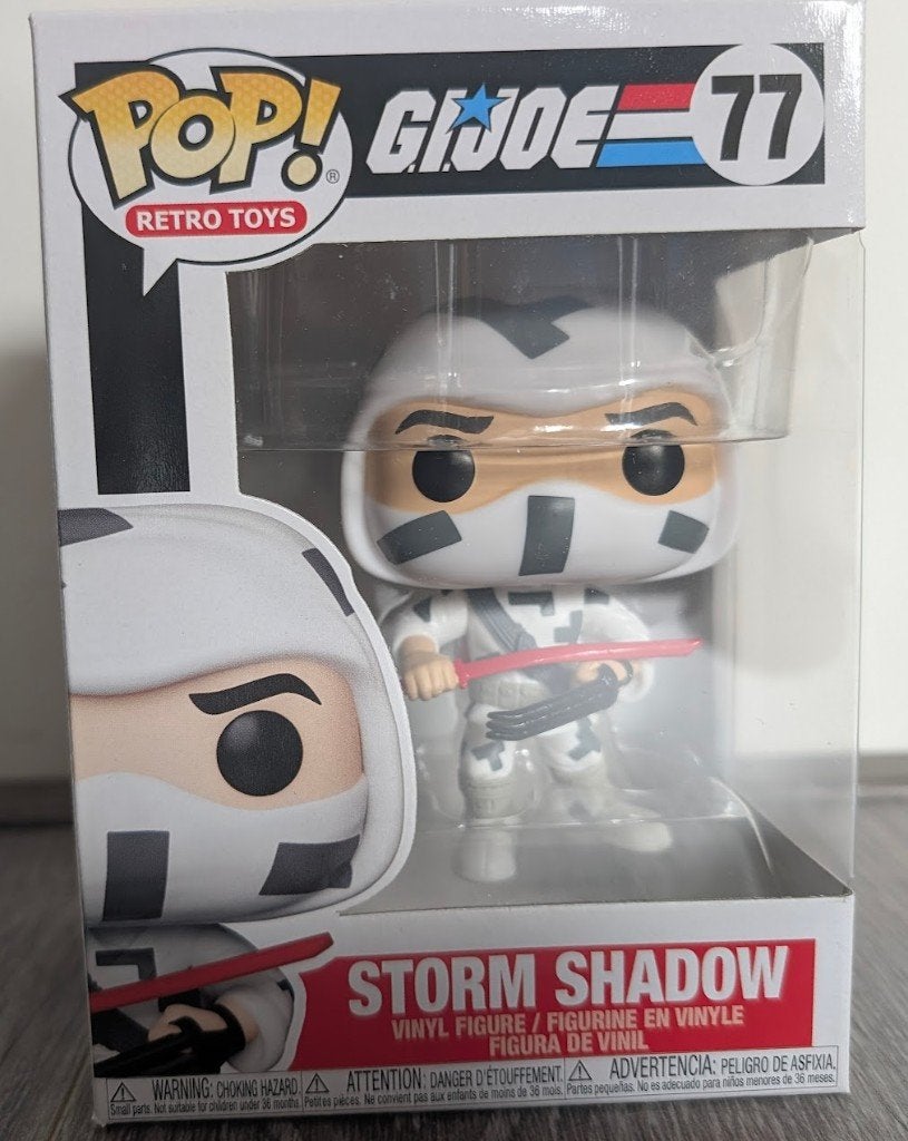 Funko Pop! G.I. Storm Shadow #77 Retro Toys, Ophalen of Verzenden, Nieuw