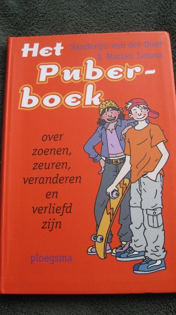 Sanderijn van der Doef – Het Puberboek, Boeken, Ophalen of Verzenden, Zo goed als nieuw