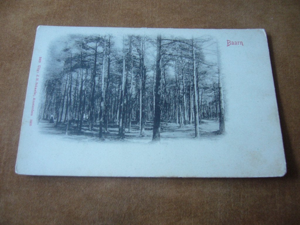 BAARN  BRIEFKAART, Ophalen of Verzenden, Voor 1920, Ongelopen, Utrecht