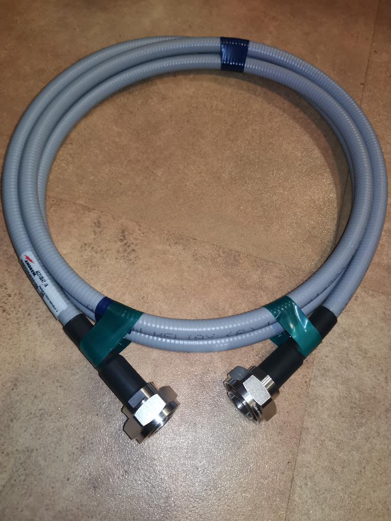 1/2 inch Coax Highflex 2.5M 7/16 Andrew 3200Watt 100MHz, Verzenden, Nieuw, Antenne