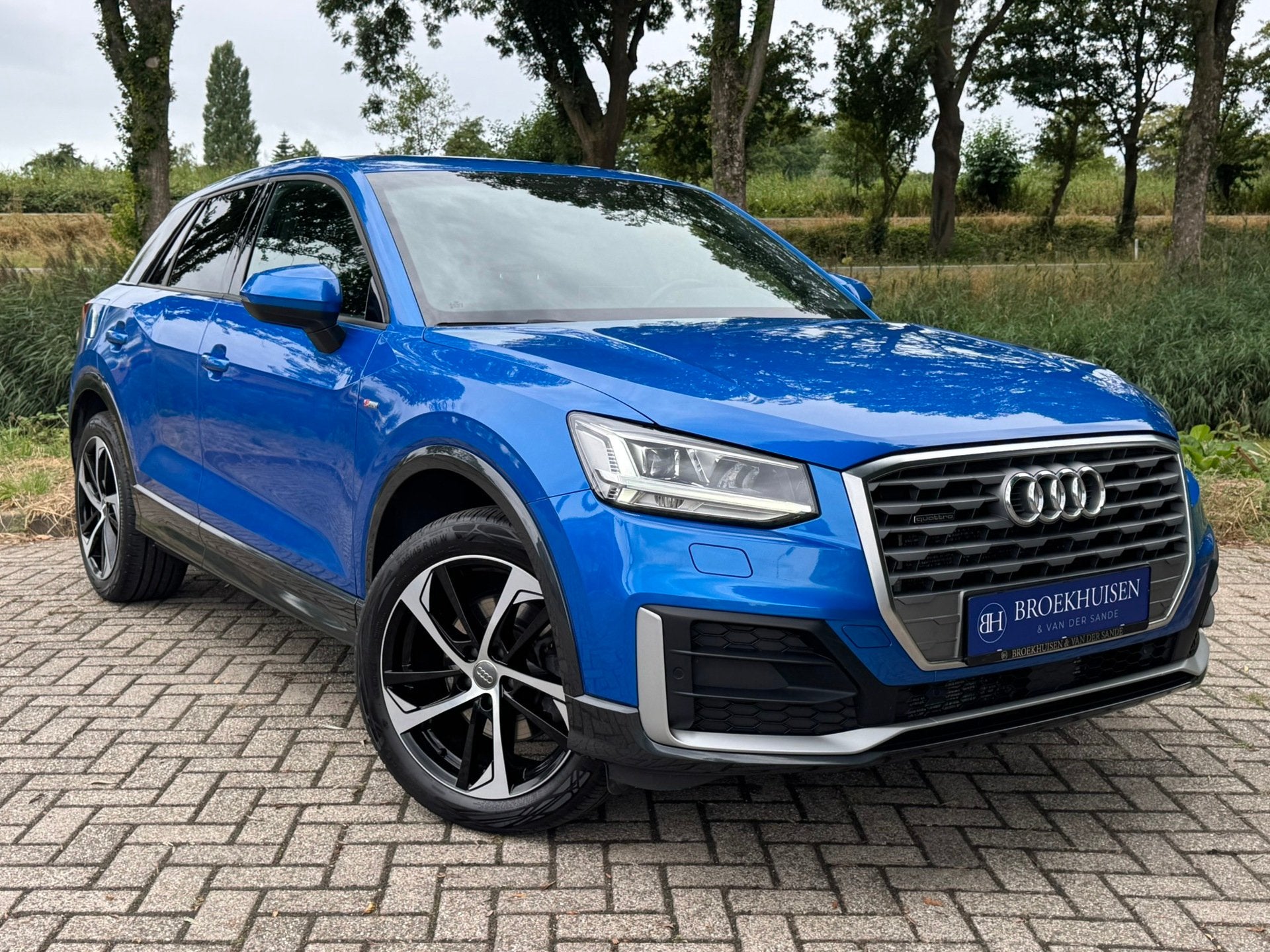 Audi Q2 40 TFSI quattro S-Line 190pk Automaat / Trekhaak / S, Auto's, Automaat, Dealer onderhouden, 15 km/l, 1984 cc