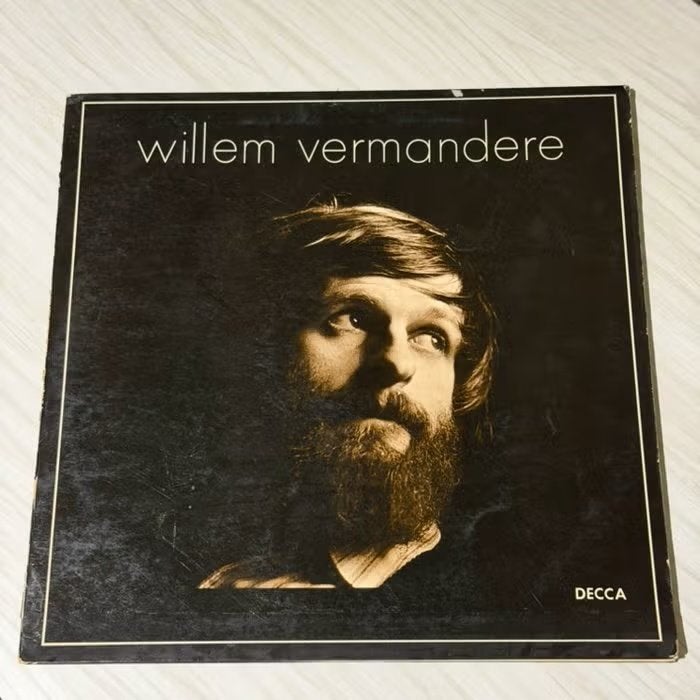 Willem Vermandere - Willem Vermandere LP, Cd's en Dvd's, LP, Gebruikt, Ophalen of Verzenden, Levenslied of Smartlap